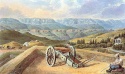 Кисловодская крепость. С акварели И. Мейера. 1843 г.