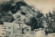 Барельеф В.И. Ленина на Красных Камнях в Кисловодске. Фото 1920-х гг.